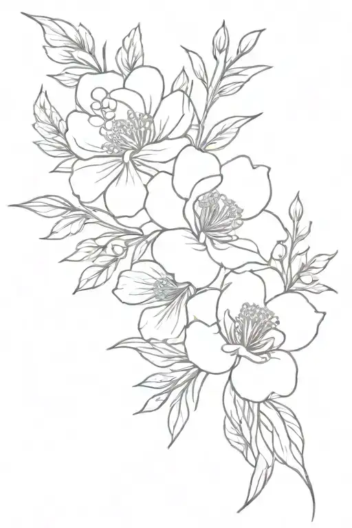 Birth Flower Bouquet