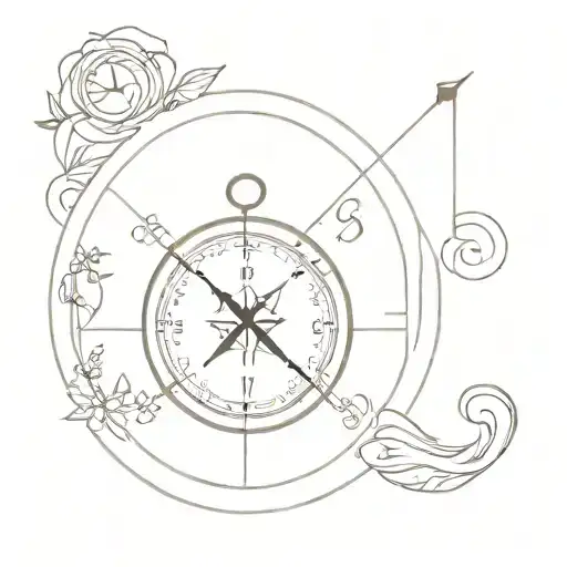 Compass Clock