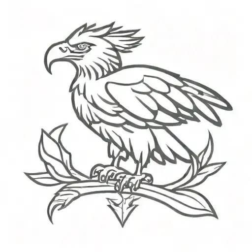 Eagle In A Crown