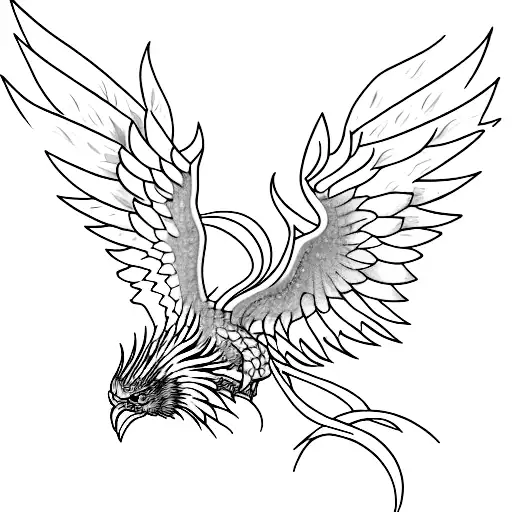 Phenix With Broken Chains