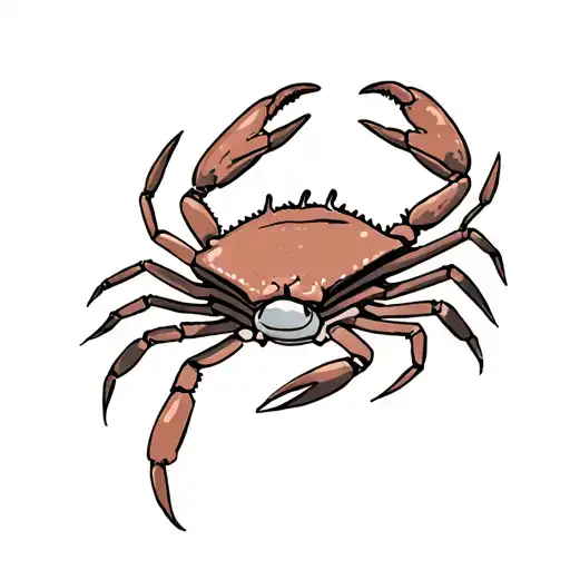 Crab Cancer On A Skewer Espeto