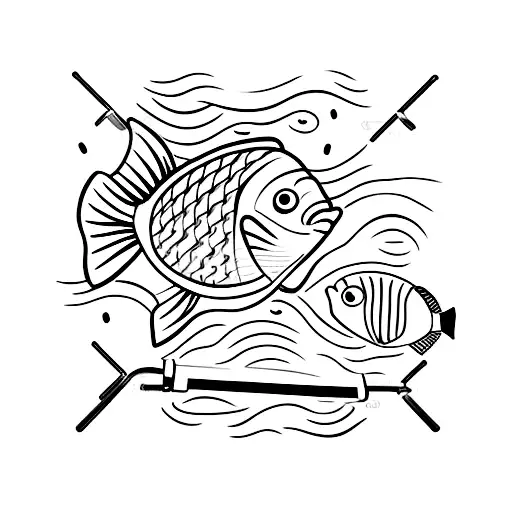 Fish With Toolbox And Seatbelt