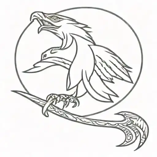 Eagle An Dragon Knive