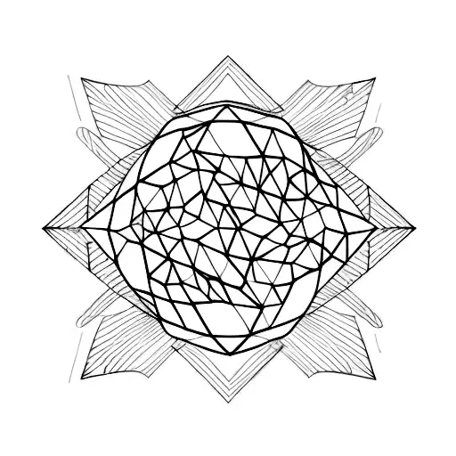 A Geometric Design Incorporating The Number 29-07-58 In A Creative Way