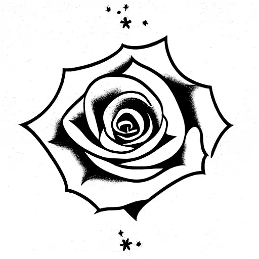 Rose And Star
