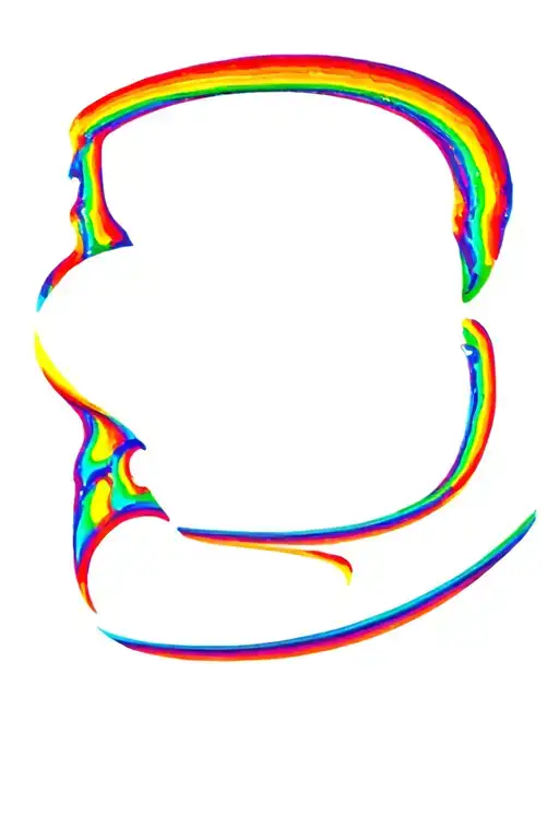 Lsd Acid Rainbows Colorful Hyper Realistic