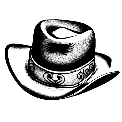 Chicken With Cowboy Hat