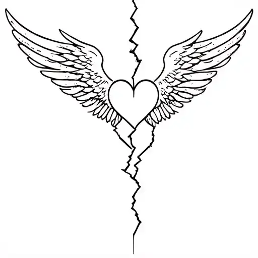 Broken Hearth That Healed And Like Stone Angel Laying