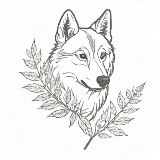 Huskies Forest Rose Reed Ferns
