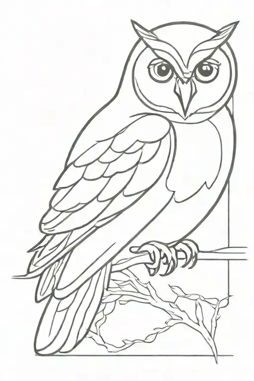 Owl Perched