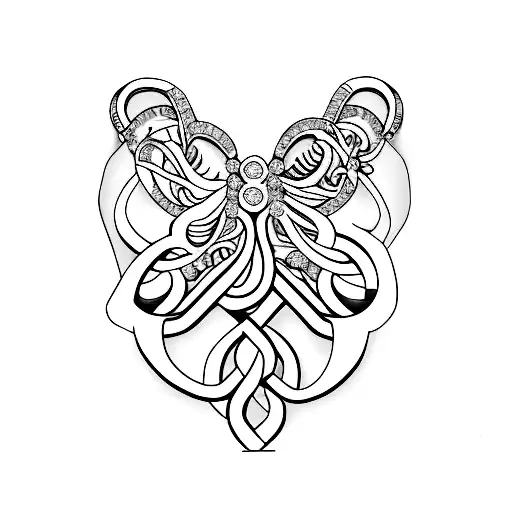 Bracelet Infini Plume