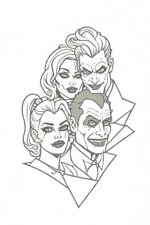 Joker And Harley Quinn Inspired