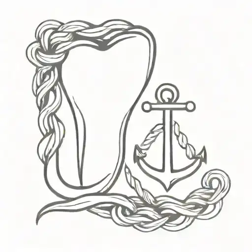 Tooth And Anchor Intertwined