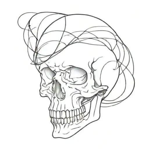 Skull Mysterious And Dark