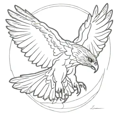 Clockwork Red Tailed Hawk