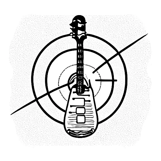 Feynman's Diagram Guitar Flame
