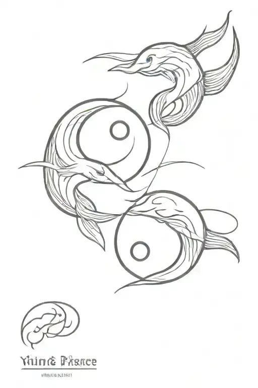 Yin Yang Pisces