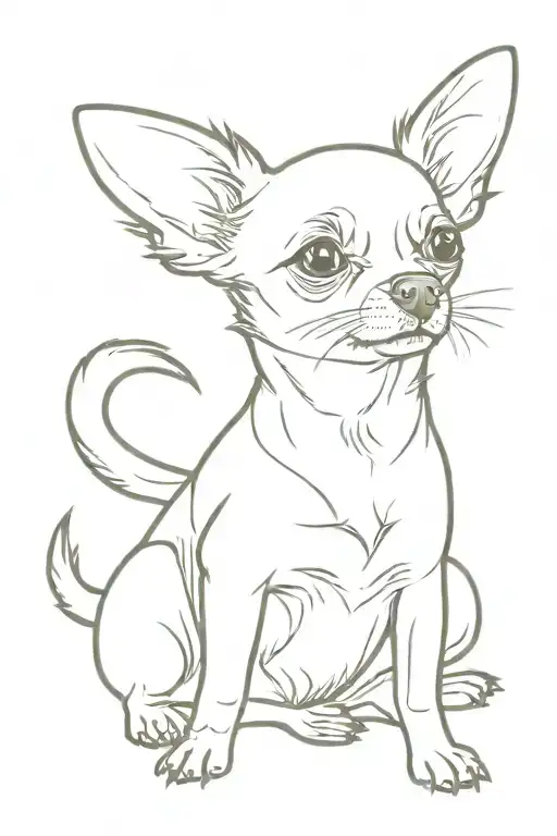 Chihuahua Dog Sitting