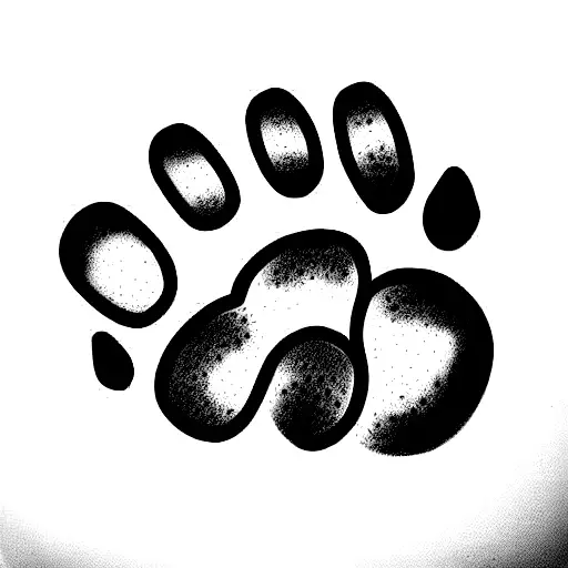 Dog Paw Print