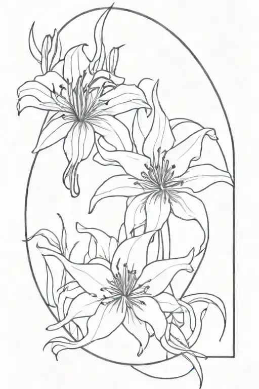 Spider Lily And Heidi Mask