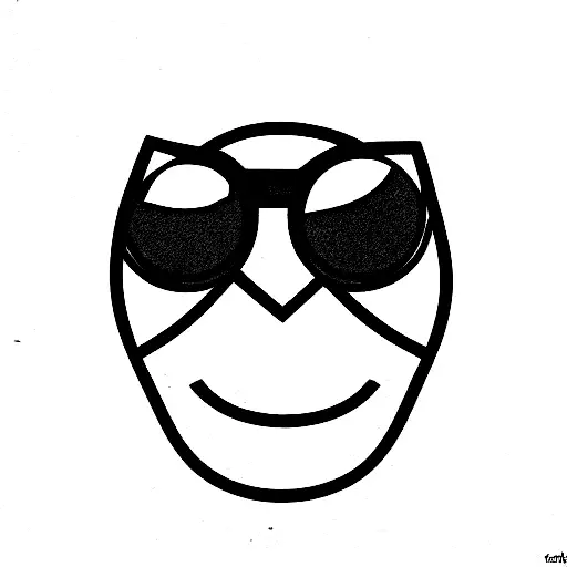 Cartoon Lemon With Sunglasses