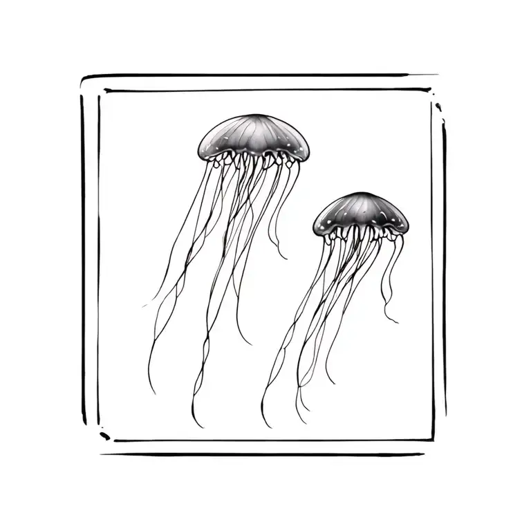 Organ Donation Marks And Jellyfish