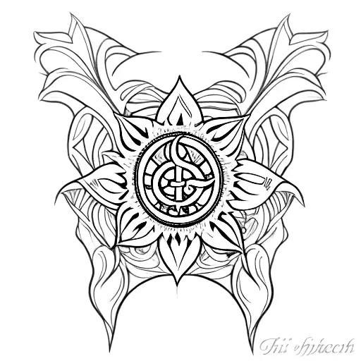 Lilly Of The Valley With Ankh