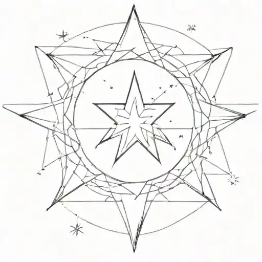 Rays That Come From A Star