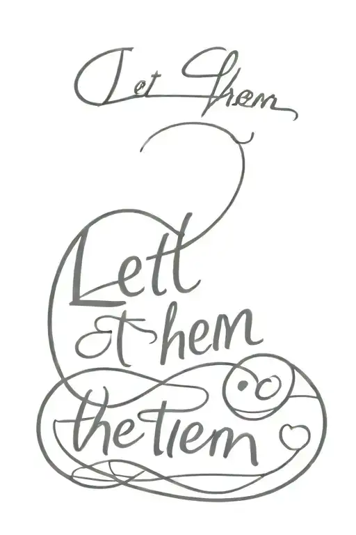 Word 'Let Them'