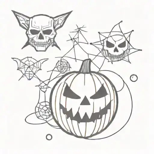 Abstract Horror Helloween