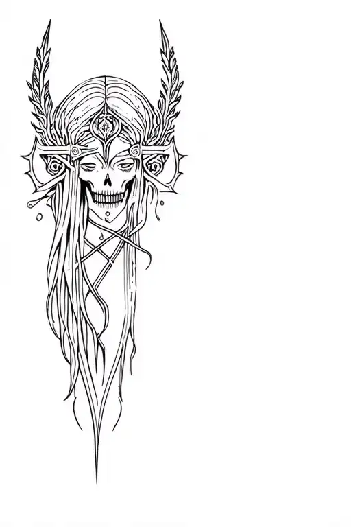 Hel Nordic Godess Of Death