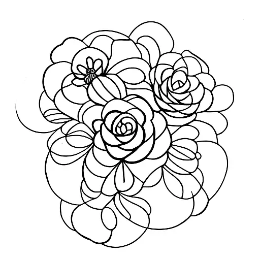 Flower Growing In The Dark