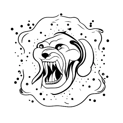 Bite Me Words With Biting Lip