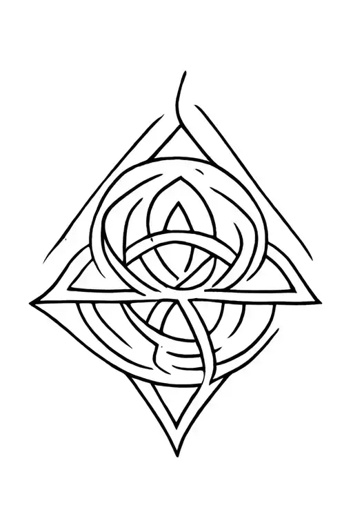 Easy Triangular Celtic Pattern