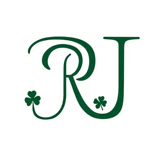 Irish Symbol Incorporated With Two Letter Rs And One J