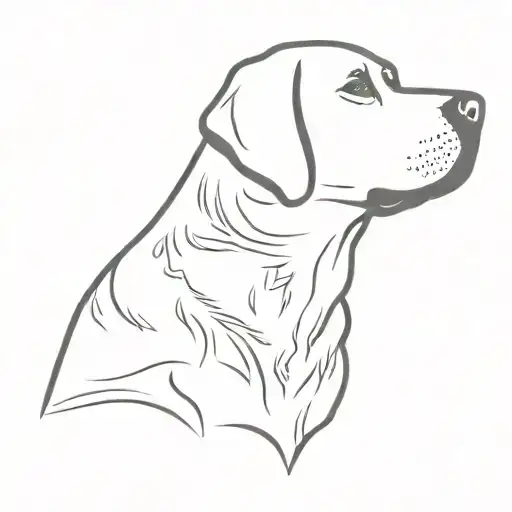 Profile Labrador Dog