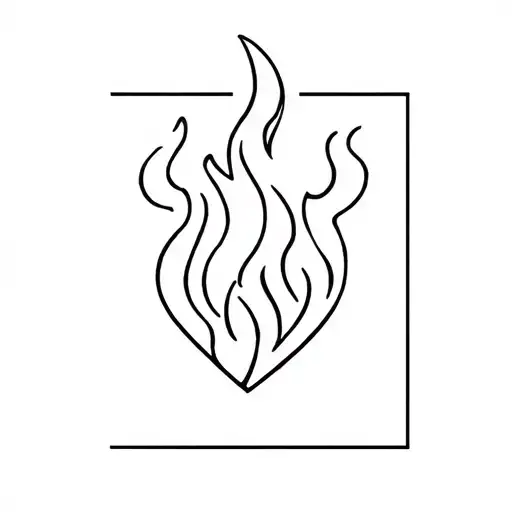 Ranch Field Of Cattle Brand On Fire