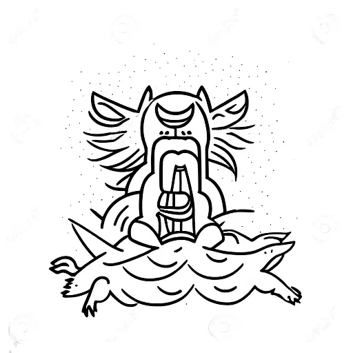 An Actor Sleeping On A Wolf In New York City