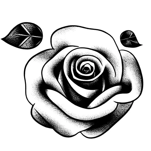 Unique Tattoo Design Climbing Roses Groups With Intricated Color Shading Realistic