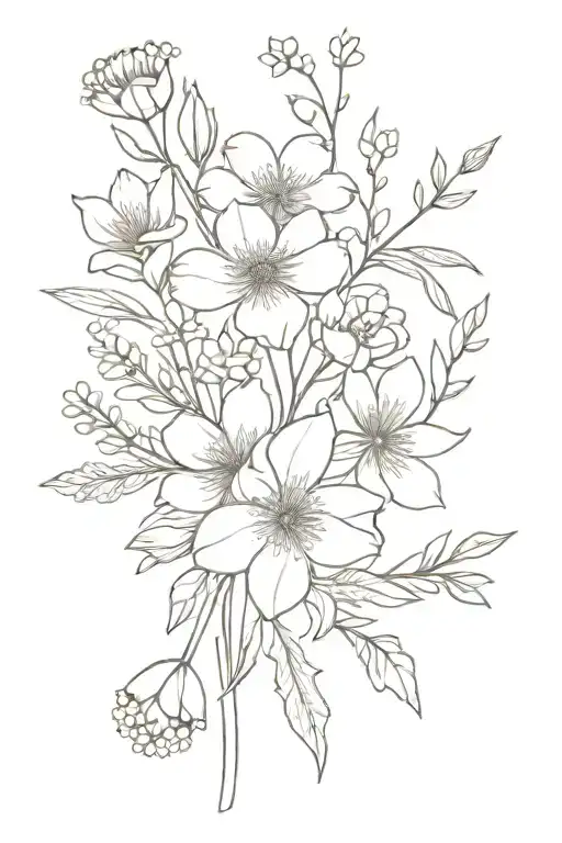 Dainty Wildflower Bouquet