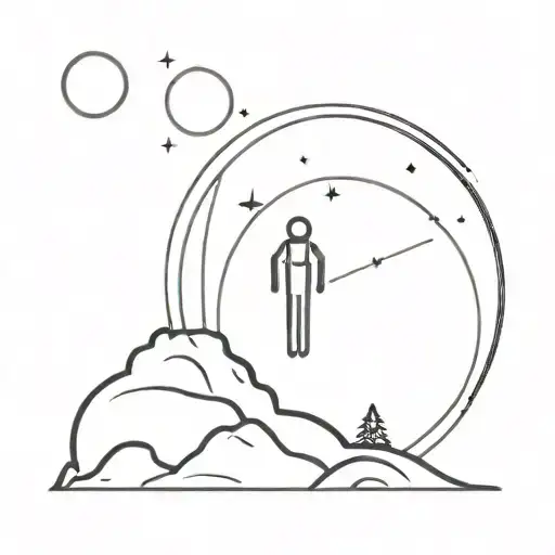 Space Loneliness Light Behind From Planet