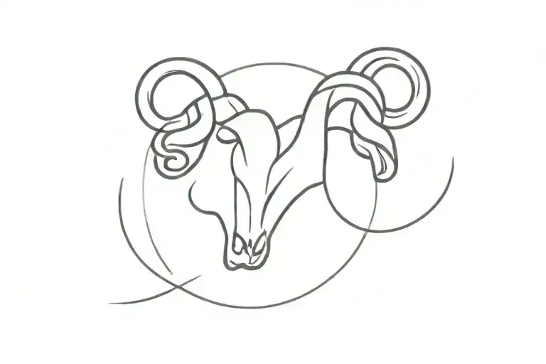 Aries Sign With An S