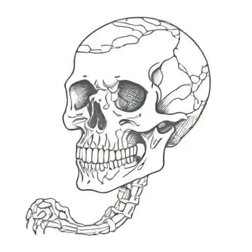 The Head Of The Skeleton
