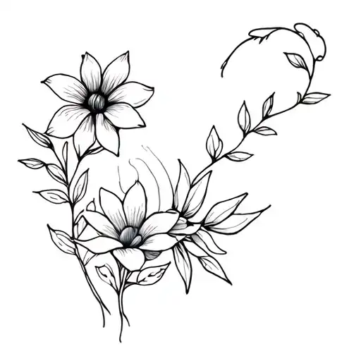 Virgo Aquarius Scorpio Cancer Capricorn Sagittarius Flower