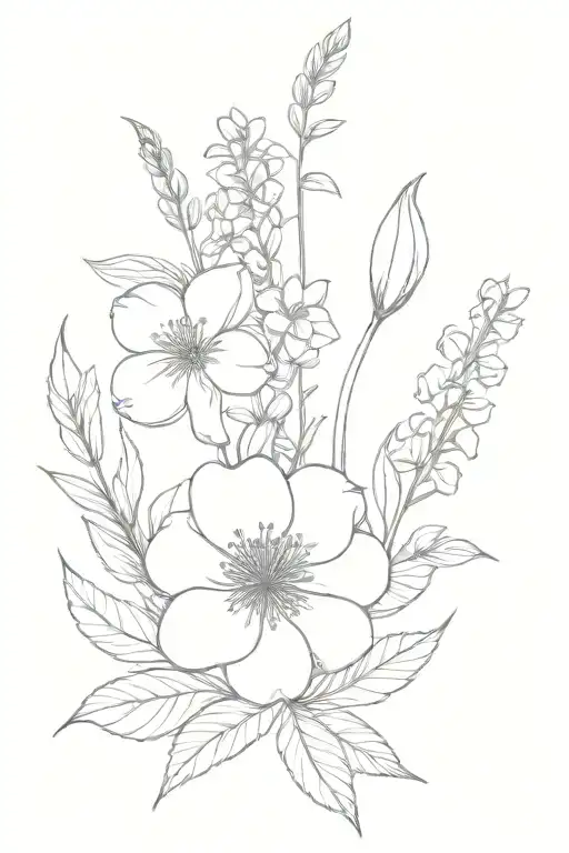 Birth Month Bouquet For February March April And December