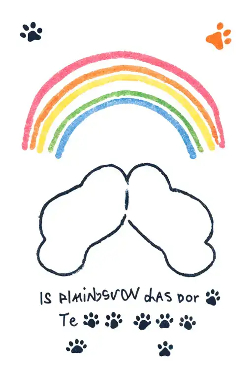 Paw Prints Rainbow Dates Incorporated