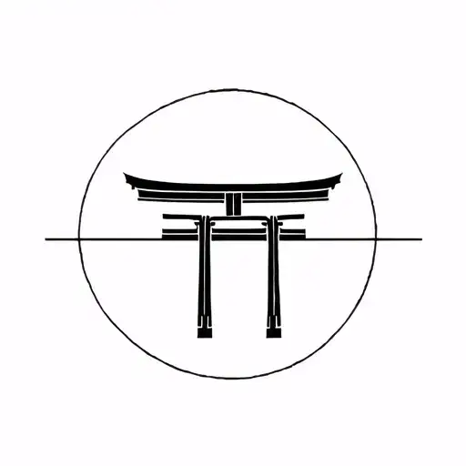 Gemini And Torii Gate