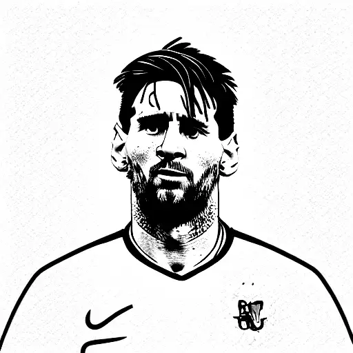 Leo Messi With His Jersey In His Hands