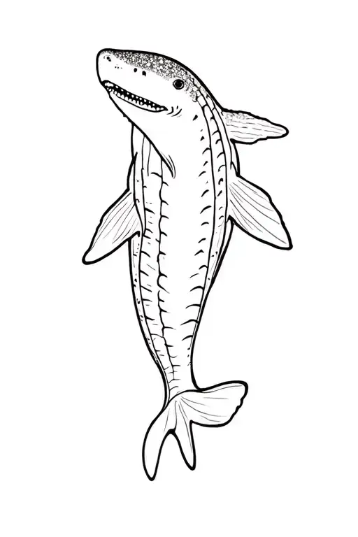 Whale Shark Swimming In Milky Way