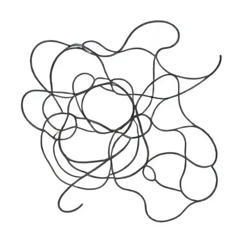 Suminagashi Abstract